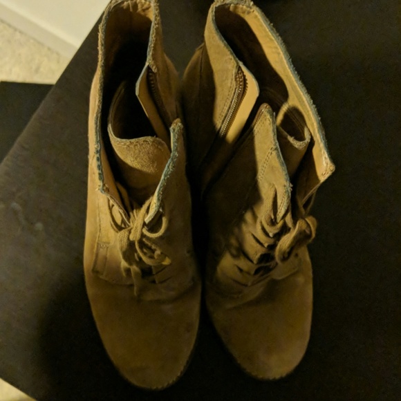 Lucky Brand Wedge Booties - Picture 3 of 4